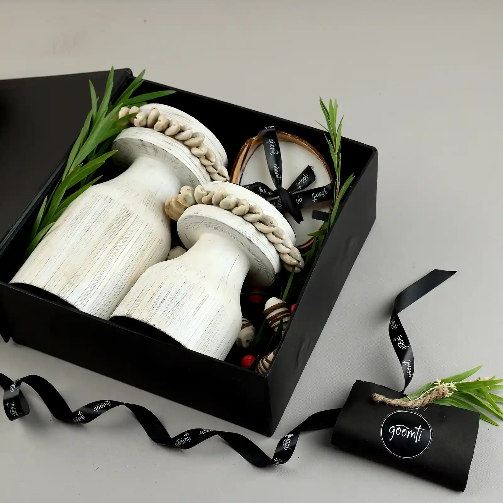 Twin Flames (White Candle Stands)